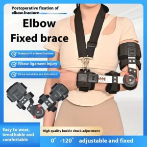 Hinged Elbow Brace Adjustable Support