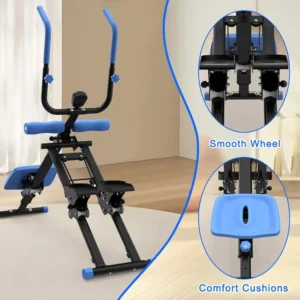Dual-Function Stairmaster and Ab Trainer
